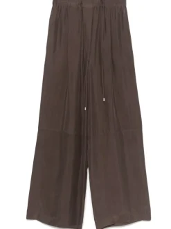 Alysi Pantalone Marrone Donna