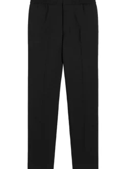 Ami Paris Pantaloni Nero Uomo Vita Elasticizzata