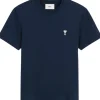 Ami Paris T-shirt Blu Uomo
