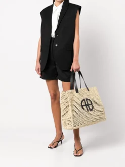 Anine Bing Borsa Marrone Donna Rio Grande