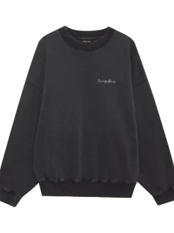 Anine Bing Felpa Nero Donna