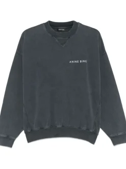 Anine Bing Felpa Nero Donna