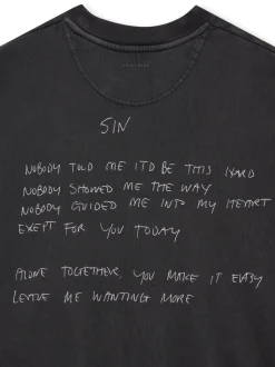 Anine Bing Felpa Nero Donna