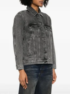 Anine Bing Giubbotto Grigio Donna