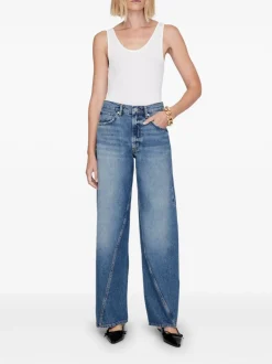 Anine Bing Jeans Blu Donna