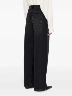 Anine Bing Jeans Grigio Donna Manon