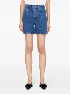 Anine Bing Short Blu Donna Kat