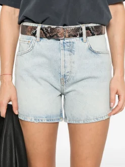 Anine Bing Short Blu Donna