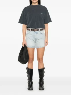 Anine Bing Short Blu Donna