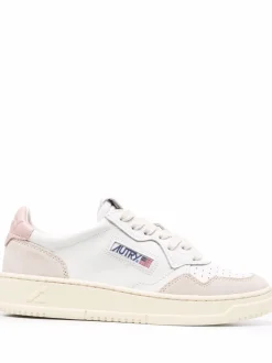 Autry Medalist Donna Scarpa Bianco-Rosa