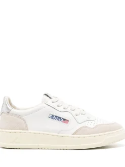 Autry Medalist Donna Scarpa Bianco-Argento