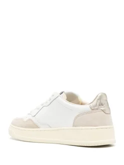 Autry Medalist Donna Scarpa Bianco-Oro