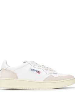 Autry Medalist Uomo Scarpa Bianco-Beige