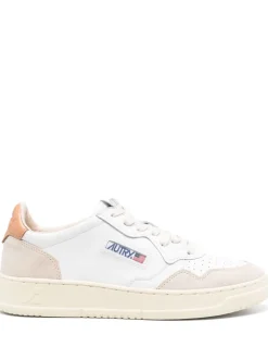 Autry Medalist Uomo Scarpa Bianco-Sabbia