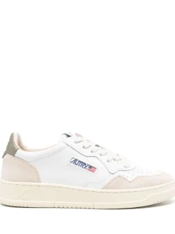 Autry Medalist Uomo Scarpa Bianco-Verde