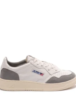 Autry Medalist Uomo Scarpa Bianco-Grigio