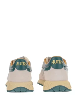 Autry Reelwind Uomo Scarpa Beige-Verde