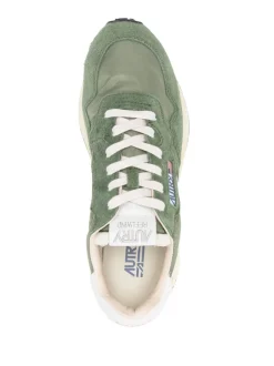 Autry Reelwind Uomo Scarpa Verde-Bianco