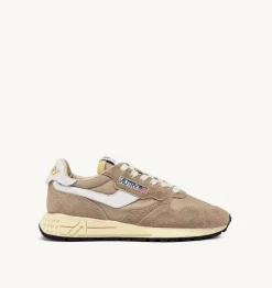 Autry Scarpa Beige Uomo Reelwind Low