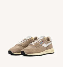 Autry Scarpa Beige Uomo Reelwind Low