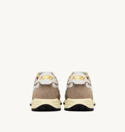 Autry Scarpa Beige Uomo Reelwind Low