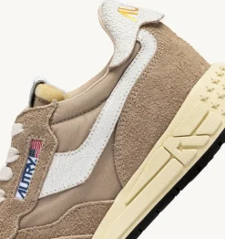 Autry Scarpa Beige Uomo Reelwind Low