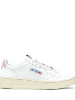 Autry Scarpa Bianco Rosa Donna Medalist Low