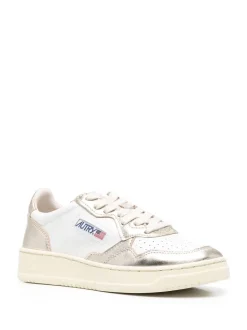 Autry Scarpa Bianco-Platino Donna Medalist