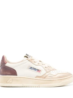 Autry Super Vintage Donna Scarpa Viola-Platino