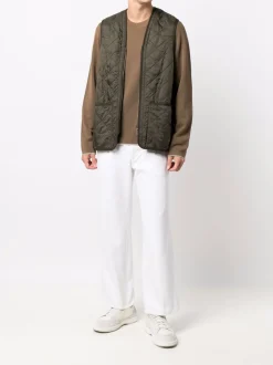 Barbour Gilet Verde Uomo Trapuntato Polarquilt