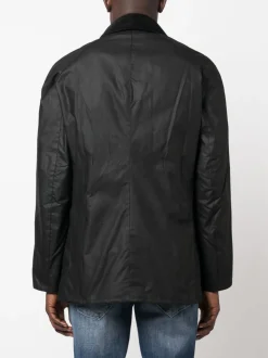 Barbour Giubbotto Nero Uomo Ashby