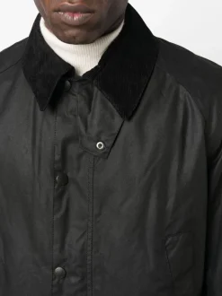 Barbour Giubbotto Nero Uomo Ashby