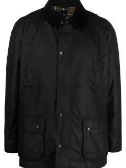 Barbour Giubbotto Nero Uomo Ashby