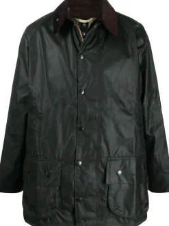 Barbour Giubbotto Verde Beaufort