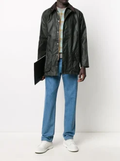 Barbour Giubbotto Verde Beaufort