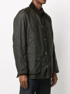 Barbour Giubbotto Verde Uomo Ashby