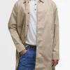 Barbour Mac Rokig Uomo Trench Beige