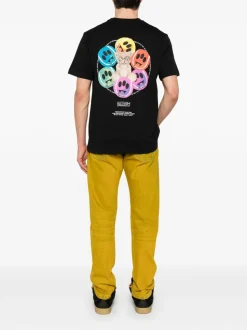 Barrow Unisex T-shirt Nero Emoji Posteriori