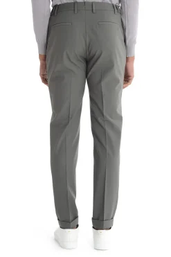 Berwich Pantalone Grigio-Verde Uomo Retro