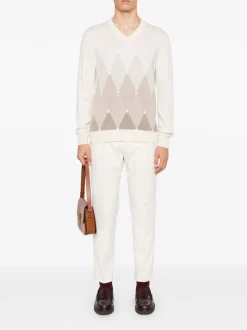 Briglia 1949 Pantalone Bianco Uomo Tiberio