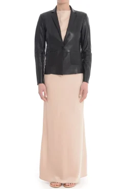 Bully Giubbotto Nero Donna Revers Classico