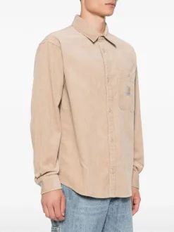 Carhartt Camicia Beige Uomo Flint