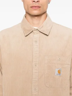 Carhartt Camicia Beige Uomo Flint