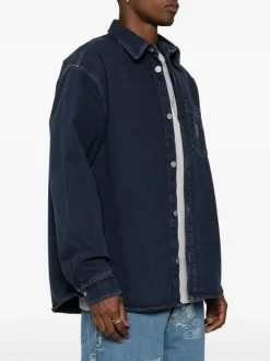 Carhartt Camicia Blu Uomo Denim