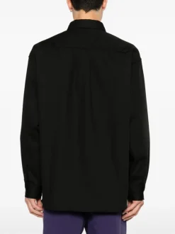 Carhartt Camicia Nero Uomo Ricamo Logo