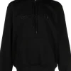 Carhartt Felpa Nero Ricamo Logo