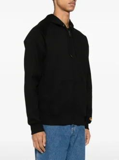 Carhartt Jacket Nero Uomo in Felpa