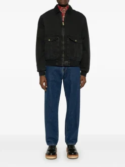 Carhartt Jeans Blu Uomo Aaron Lavaggio Scuro