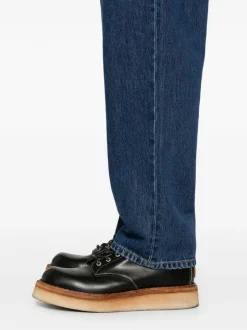 Carhartt Jeans Blu Uomo Aaron Lavaggio Scuro