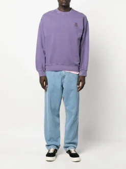 Carhartt Jeans Blu Uomo Smith Lavaggio Chiaro